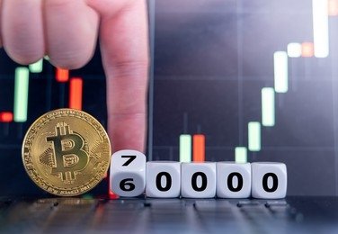 Bitcoin price surges to new all-time high above $69,000