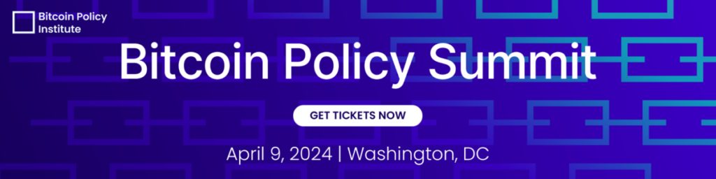 Policymakers and Bitcoin Industry Leaders to Hold Bitcoin Policy Summit in Washington, D.C.